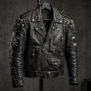 The Ultimate 3D Skull-Armored Battle Jacket
