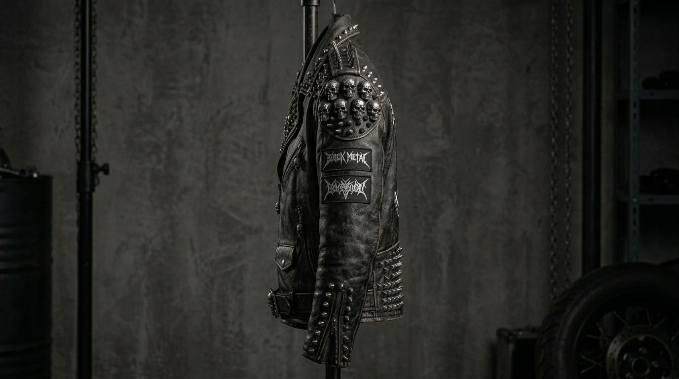 The Ultimate 3D Skull-Armored Battle Jacket - Image 3