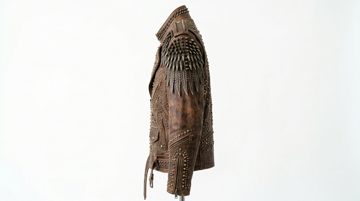 The Ultimate Bronze Winged Battle Jacket - Image 4
