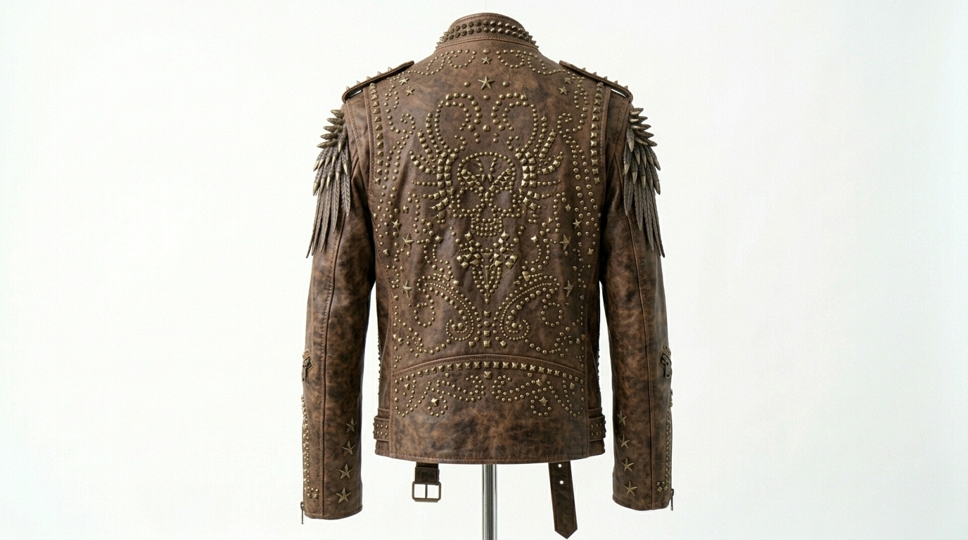The Ultimate Bronze Winged Battle Jacket - Image 2