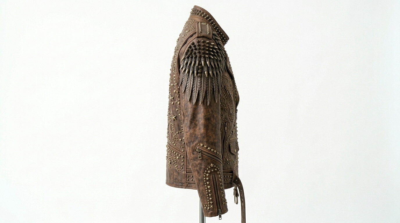 The Ultimate Bronze Winged Battle Jacket - Image 3