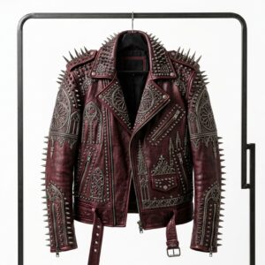 The Ultimate Gothic Cathedral Burgundy Armor