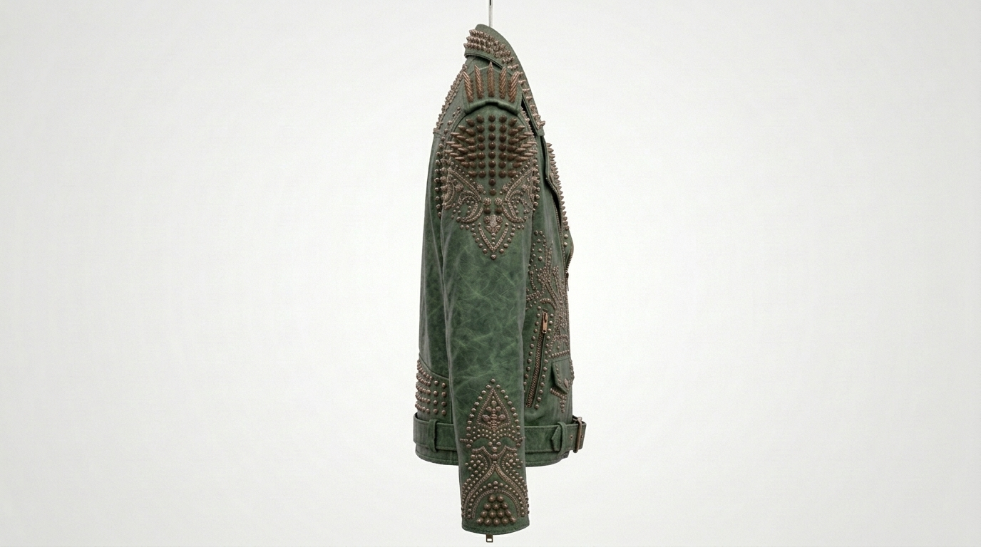 The Ultimate Forest Green Battle Jacket - Image 3