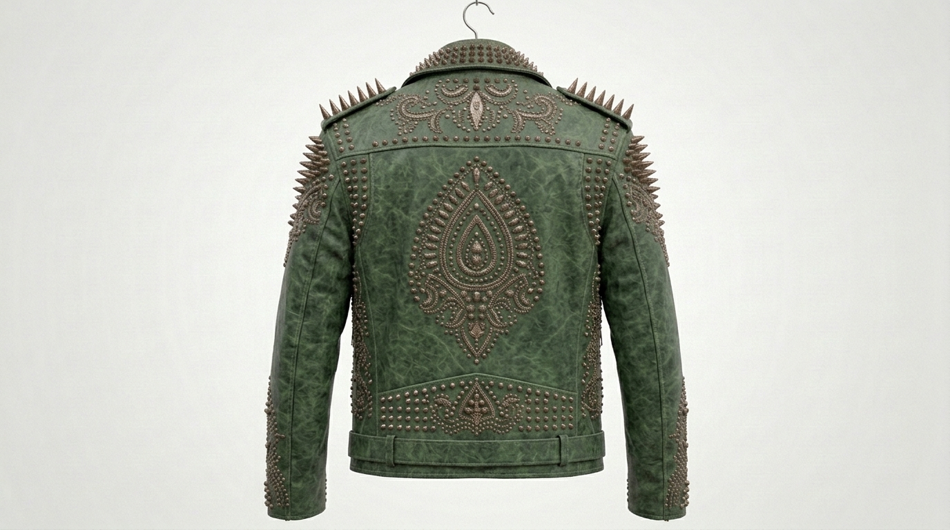 The Ultimate Forest Green Battle Jacket - Image 2