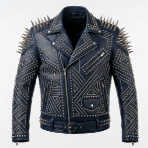 Intricate Geometric Studded Battle Armor