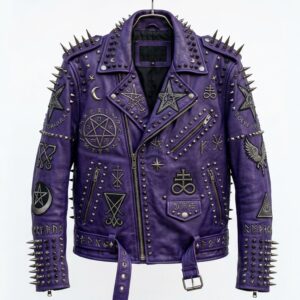 The Ultimate Occult Purple Battle Jacket