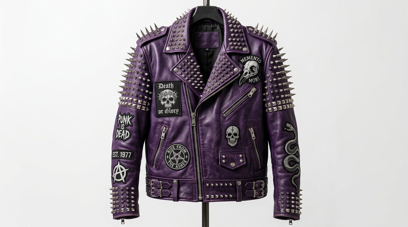 The Ultimate Gothic Punk Battle Jacket