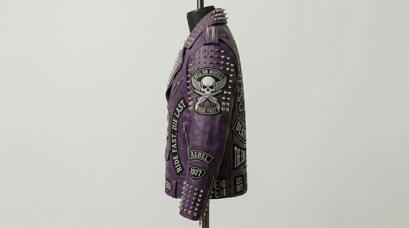 The Ultimate Gothic Punk Battle Jacket - Image 3