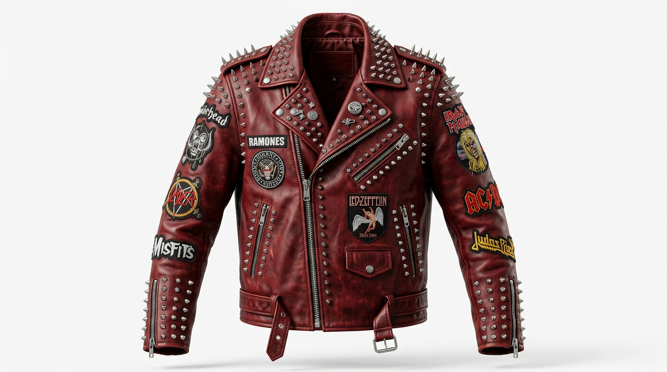 The Ultimate Red Rock & Metal Battle Jacket