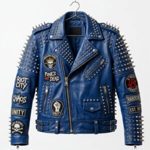 The Ultimate Royal Blue Hardcore Battle Jacket