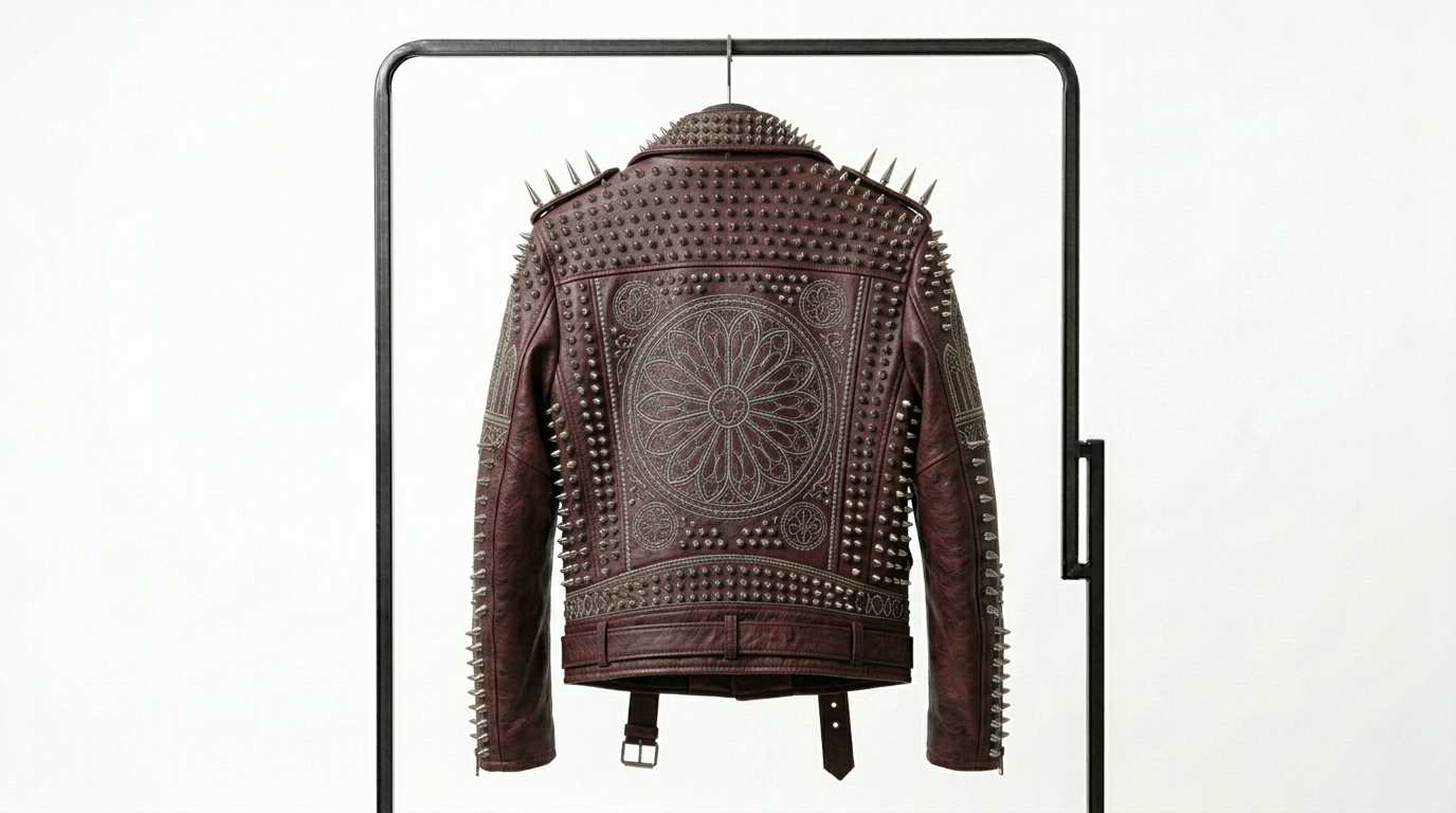 The Ultimate Gothic Cathedral Burgundy Armor - Image 2