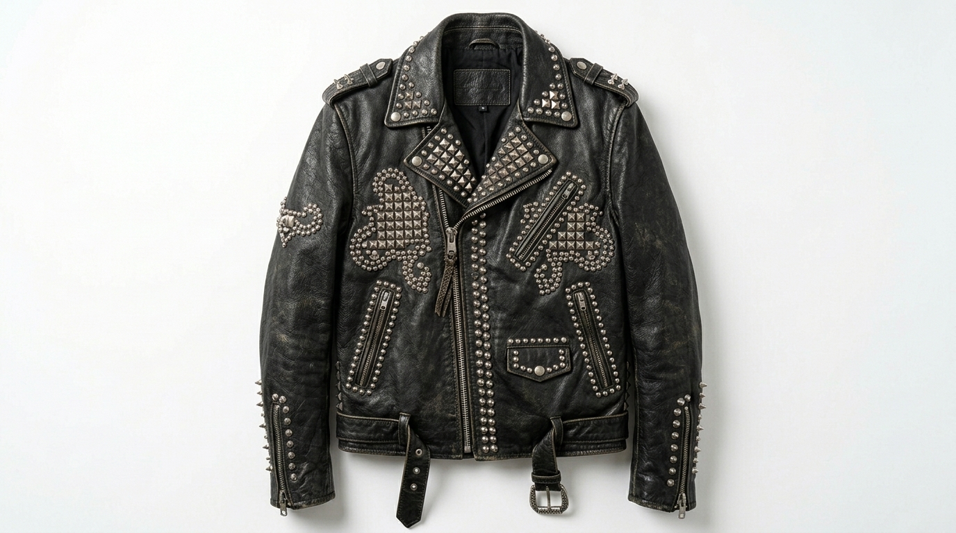 The Distressed Clover Battle Jacket