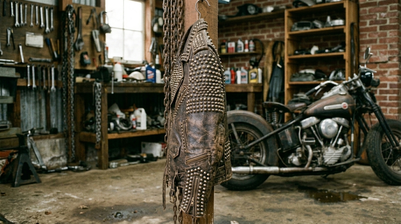 The Ultimate Vintage Outlaw Battle Jacket - Image 4