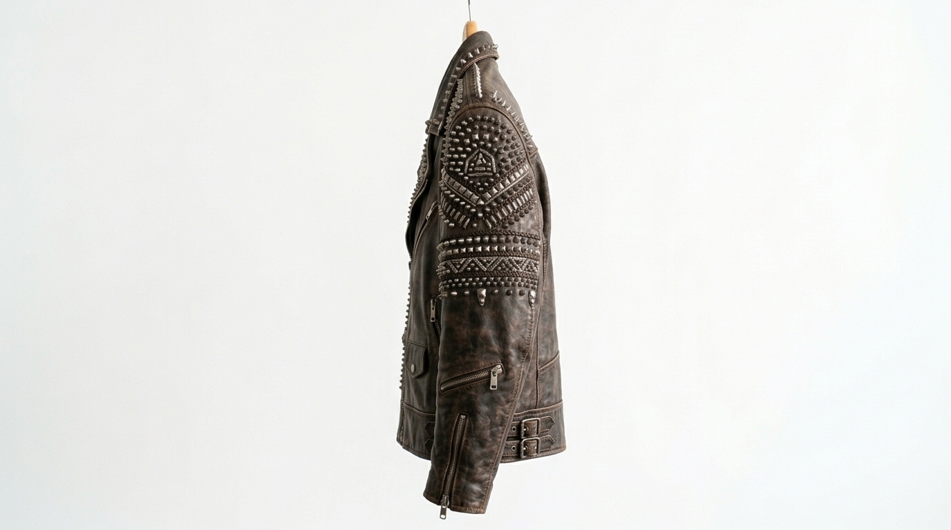 The Ultimate Handcrafted Aztec Battle Jacket - Image 3