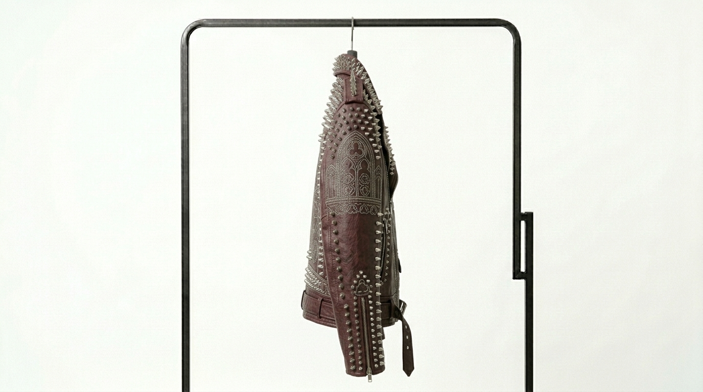 The Ultimate Gothic Cathedral Burgundy Armor - Image 3
